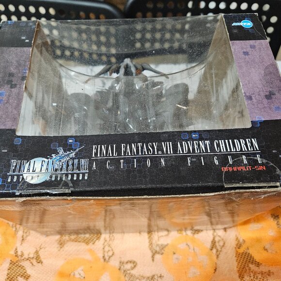 Final Fantasy VII 7 Advent Children ArtFX Bahamut Sin Movie Figure with Base - Picture 10 of 12